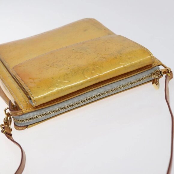 LOUIS VUITTON Monogram Vernis Motto Accessory Pouch Gris M91030 LV Auth 118033 - Picture 7 of 16